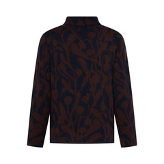 Mansted Nanna Floral Merino Blend Mockneck