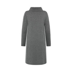 Mansted Night Cotton Wool Turtleneck Dress