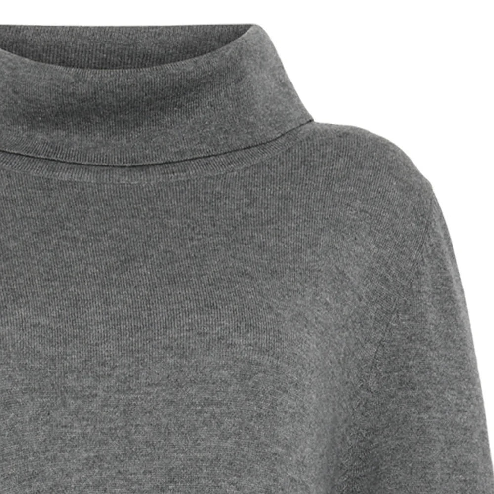 Mansted Night Cotton Wool Turtleneck Dress