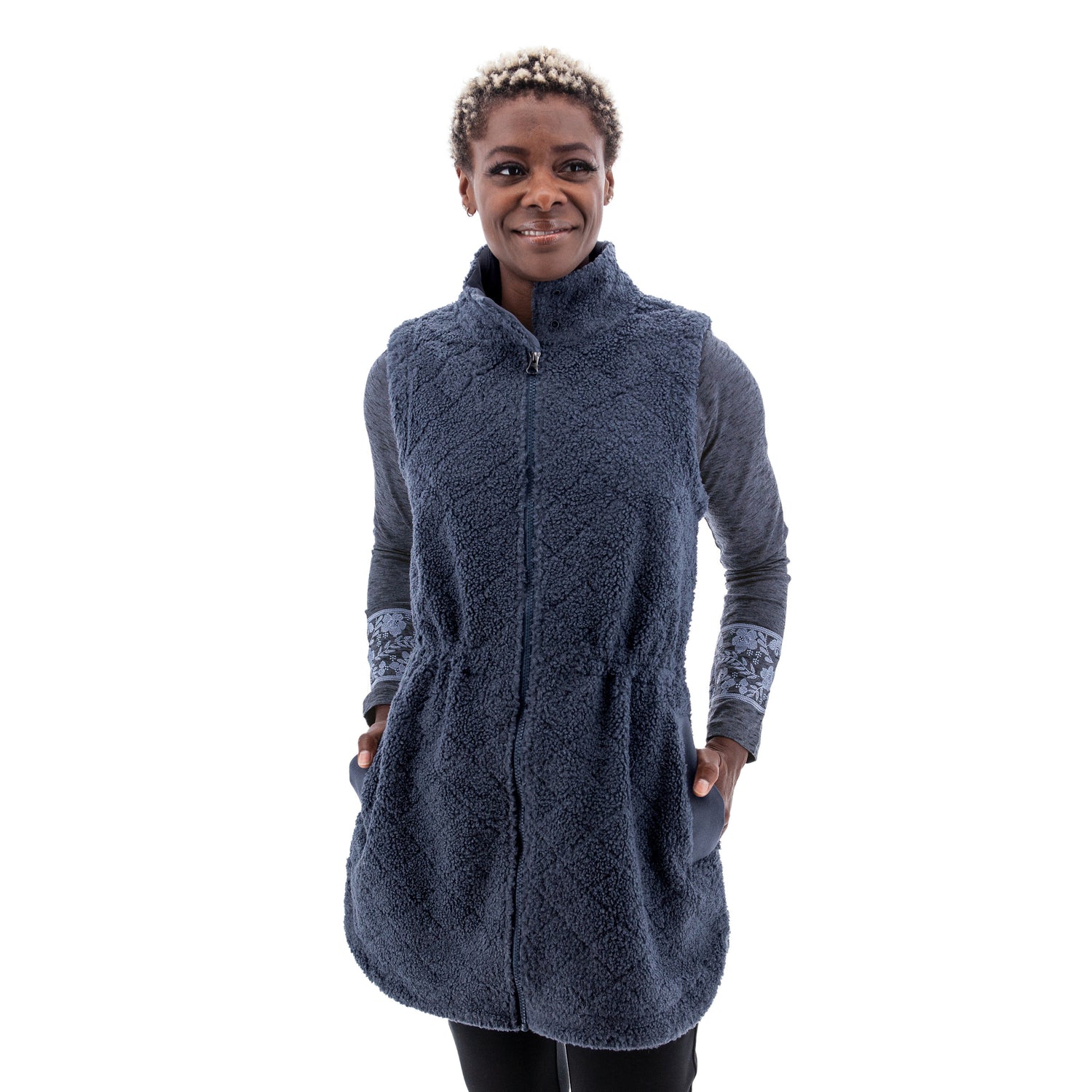 Aventura Solstice Sherpa Fleece Long Vest