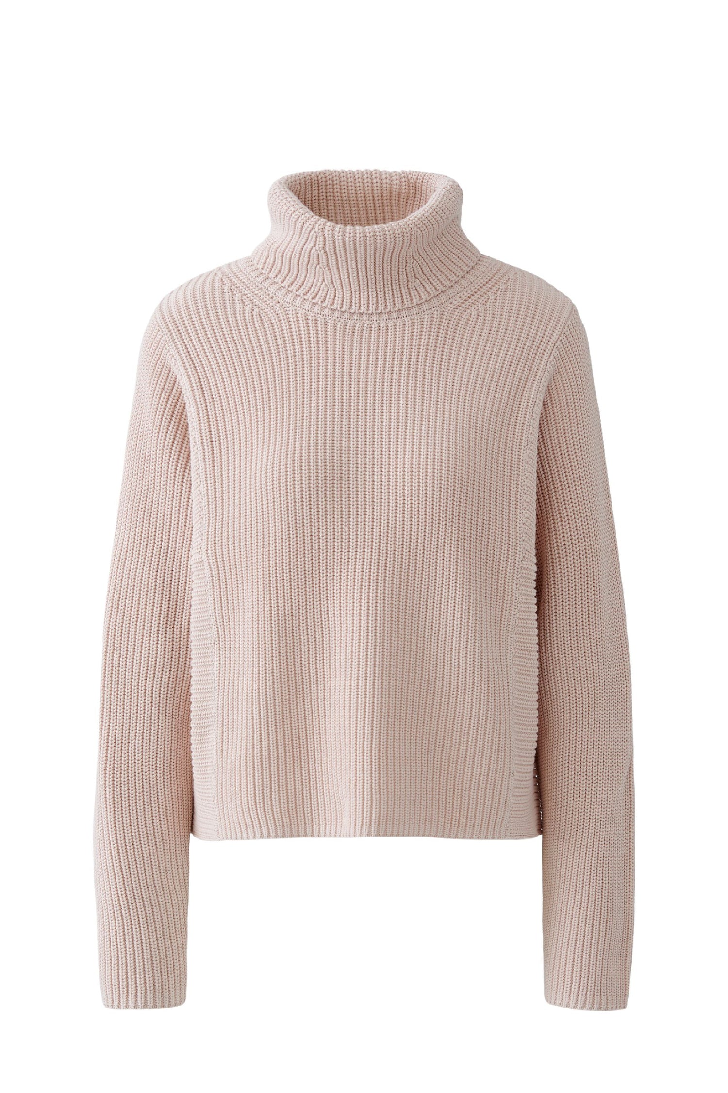Oui Cotton Turtleneck Sweater