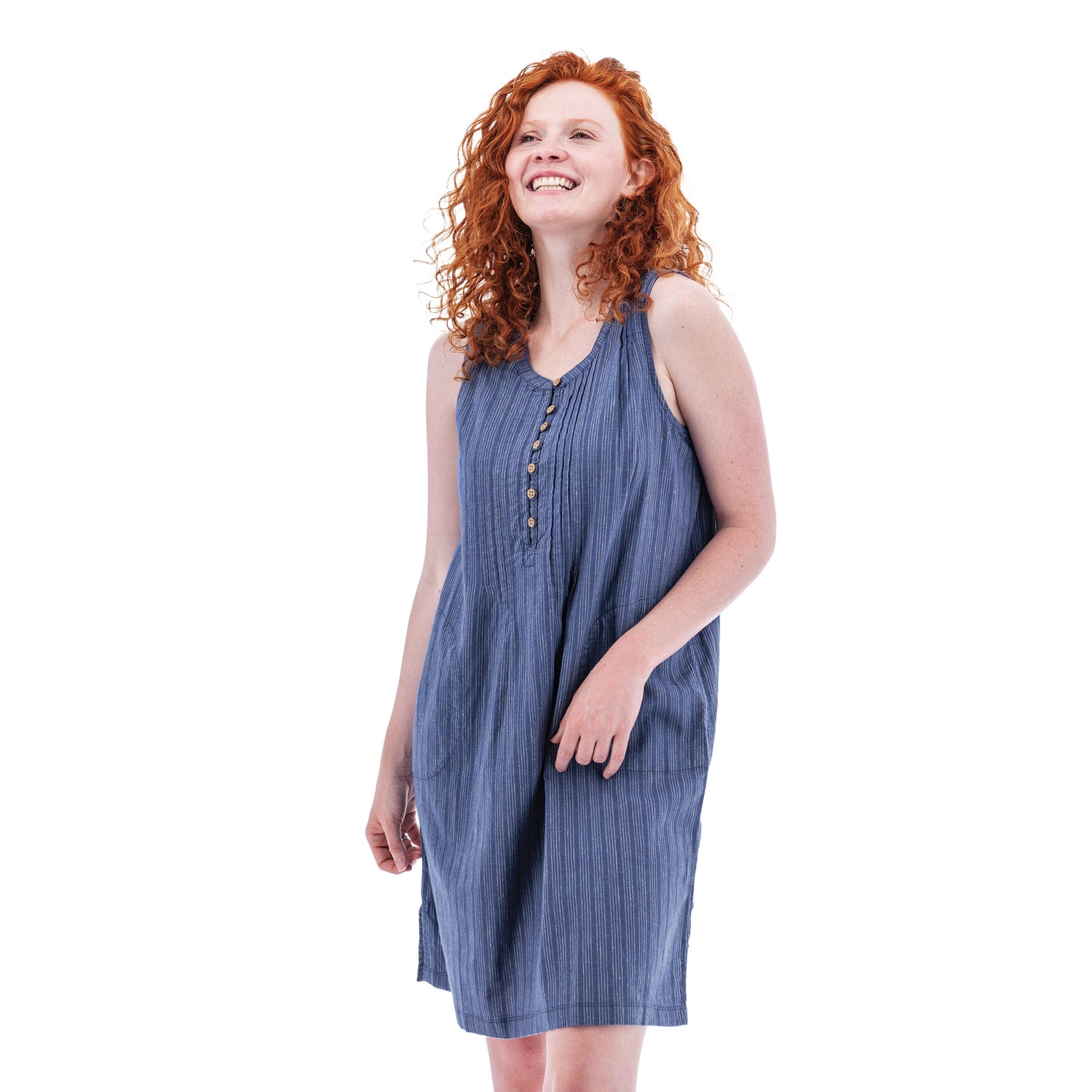 Aventura Breezy Pintuck Swing Dress