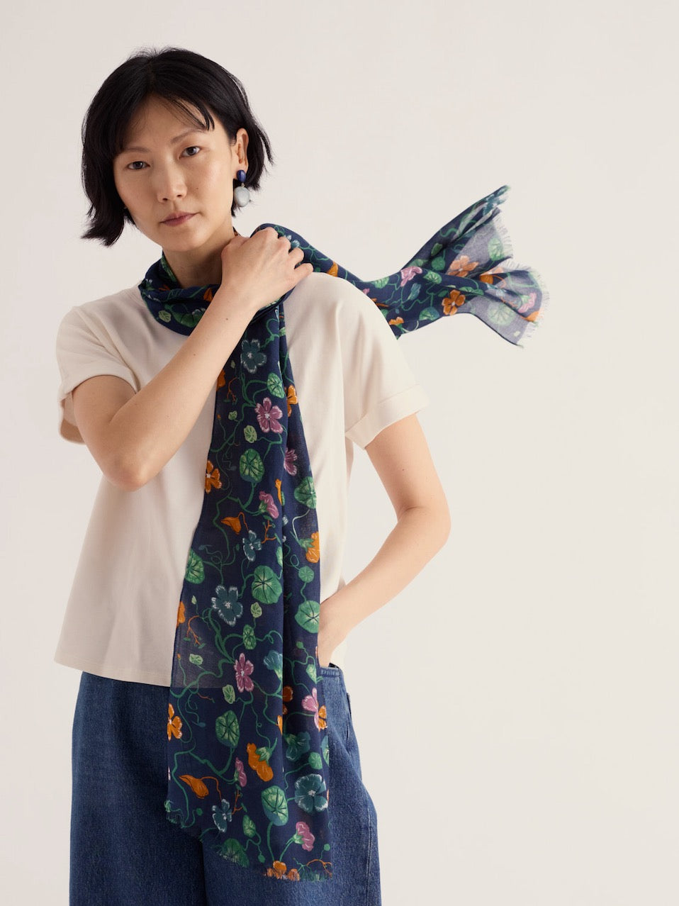 Seasalt Pentillie Scarf Seedpods