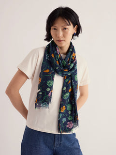 Seasalt Pentillie Scarf Seedpods