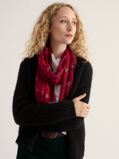 Seasalt Pentillie Scarf Dahlia