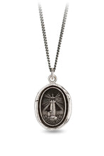 Load image into Gallery viewer, Pyrrha &quot;Lighthouse&quot; Talisman with 18&quot; Fine Curb Chain (1.9mm)