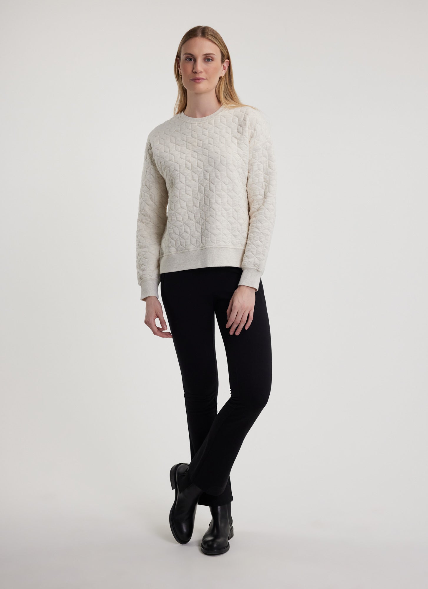 🇨🇦 Fig Chase 2.0 Quilted Sweater