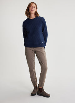 🇨🇦 Fig Chase 2.0 Quilted Sweater