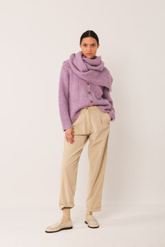 Indi & Cold Crew Neck Cardigan