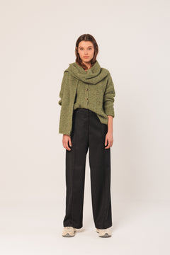 Indi & Cold Crew Neck Cardigan