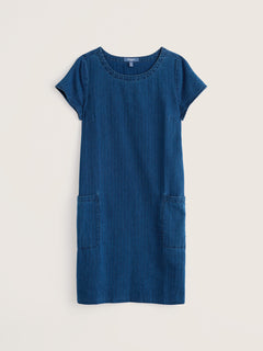 Seasalt Rivercove Denim Shift Dress