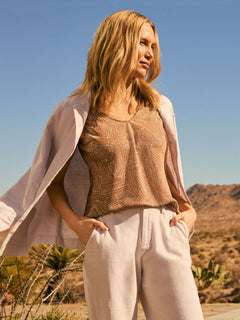 Nic + Zoe Linen Cotton Ava Jacket