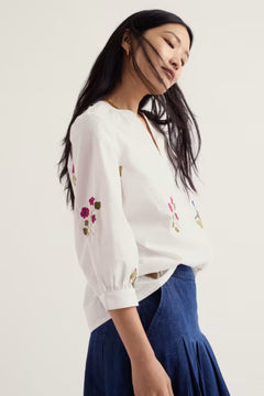 Seasalt Grace Embroidered Top