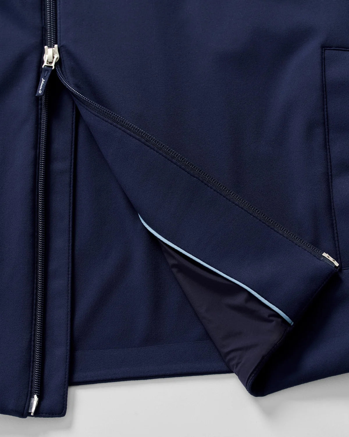 Johnnie-O Hoppin' Ribbed Knit Performance Jacket