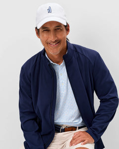 Johnnie-O Hoppin' Ribbed Knit Performance Jacket