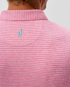 Johnnie-O Seymour Featherweight Stripe Performance Polo