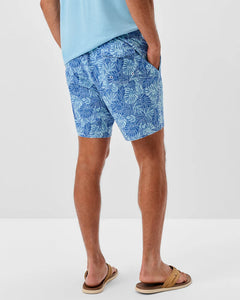 Johnnie-O Curacao Half Elastic 7" Surf Shorts
