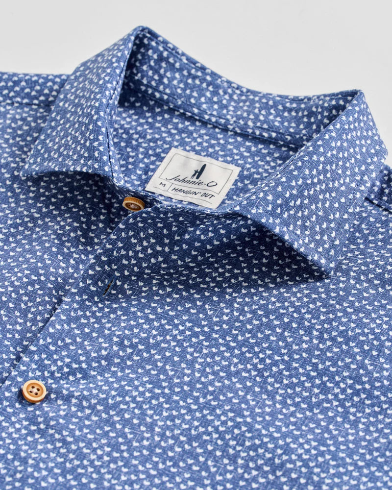 Johnnie-O Patel Short Sleeve Hangin' Out Button Down Shirt