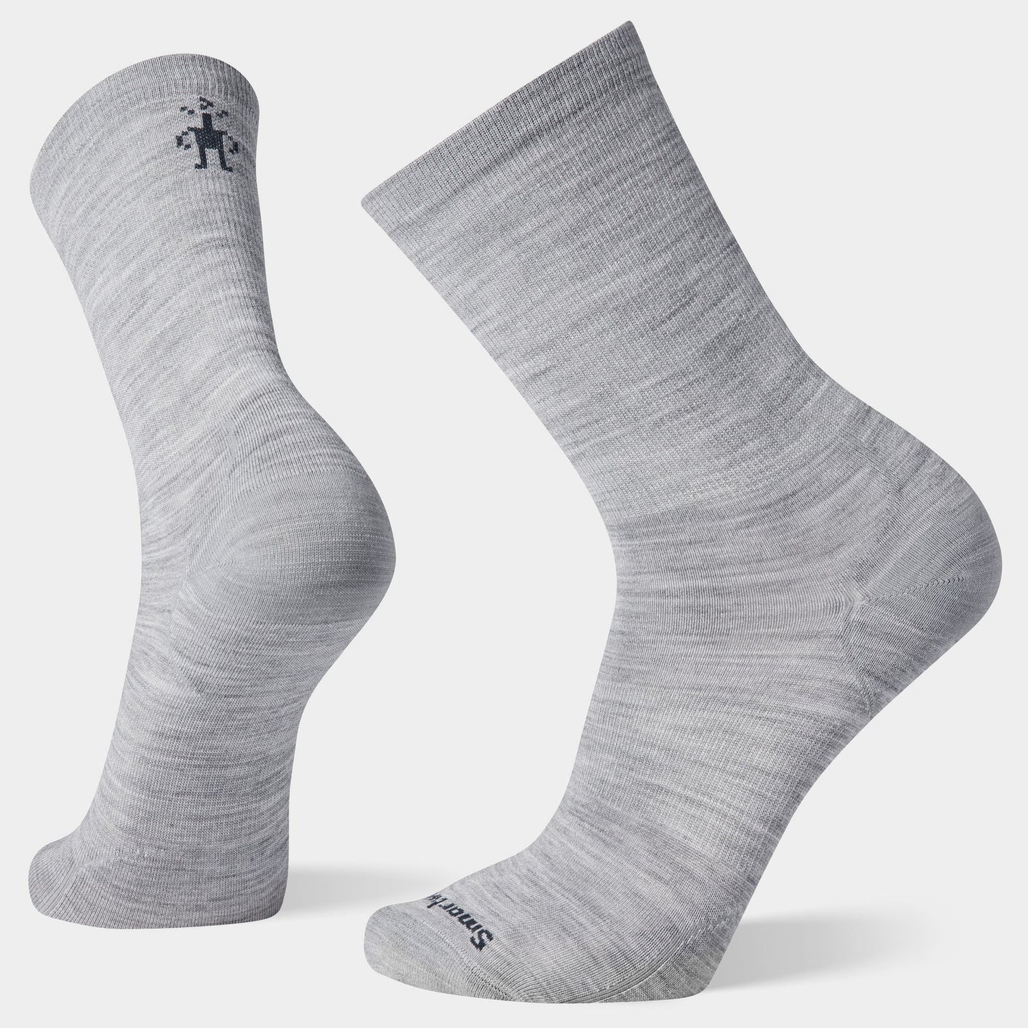 Smartwool Unisex Everyday Anchor Line Crew Sock (Light Grey)