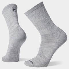 Smartwool Unisex Everyday Anchor Line Crew Sock (Light Grey)