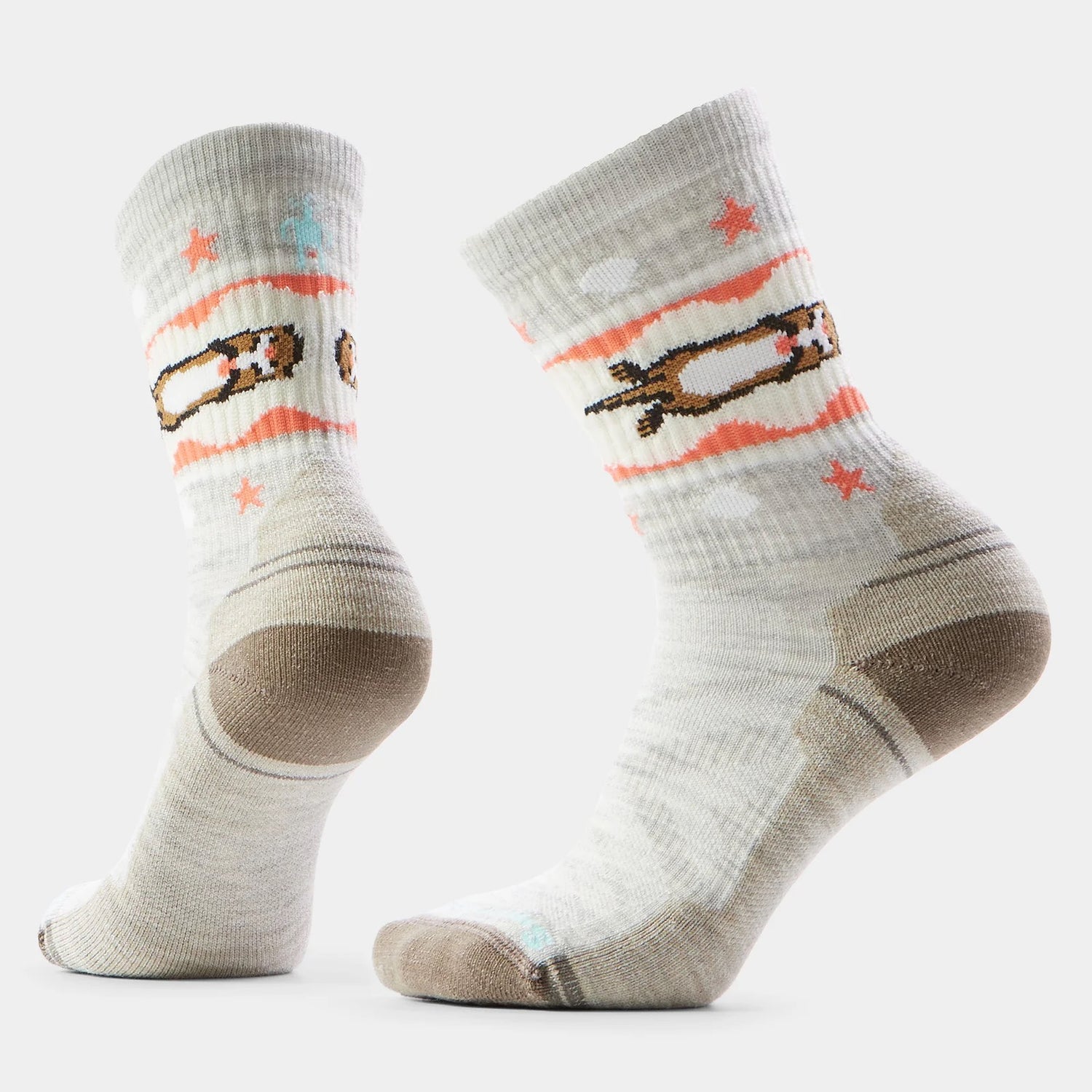 Smartwool Hike Light Cushion Otter Float Crew Sock