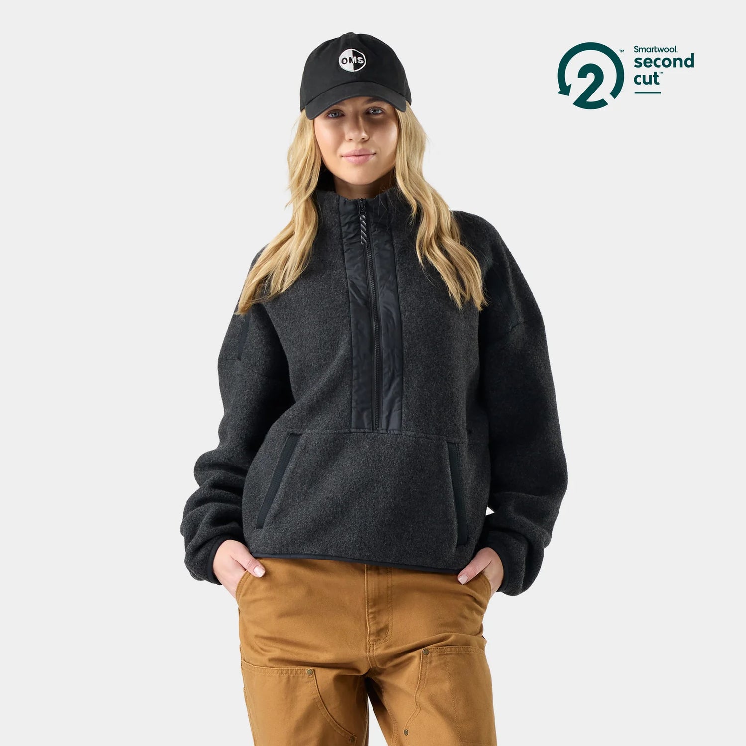 Smartwool Second Cut fleece 1/2 Zip Jacket