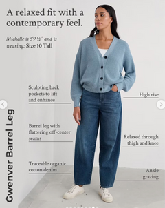 Seasalt Gwenver Barrel Leg Jeans