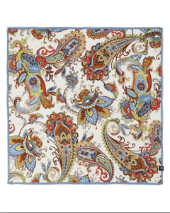 V. Frass Pretty Paisley Silk Neckie