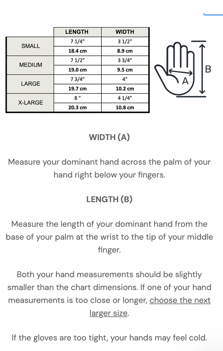 🇨🇦 Brume Mirabelle Glove