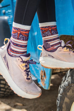 Smartwool Hike Dragonfly Stitch Mid Crew Sock