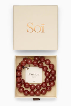 Soï Faro Red Jade Passion Necklace
