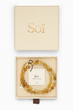 Soï Hailey Orange Aventurine Joy Necklace