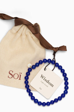 Soï Essential Lapis Lazuli Wisdom Bracelet