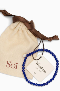 Soï Petite Lapis Lazuli Wisdom Bracelet
