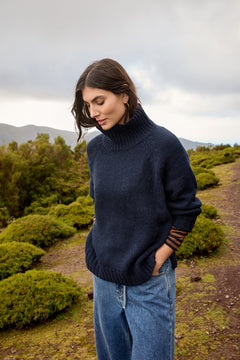 Soya Concept HaSoya Concept Helle Striped T-Shirtlime Sweater