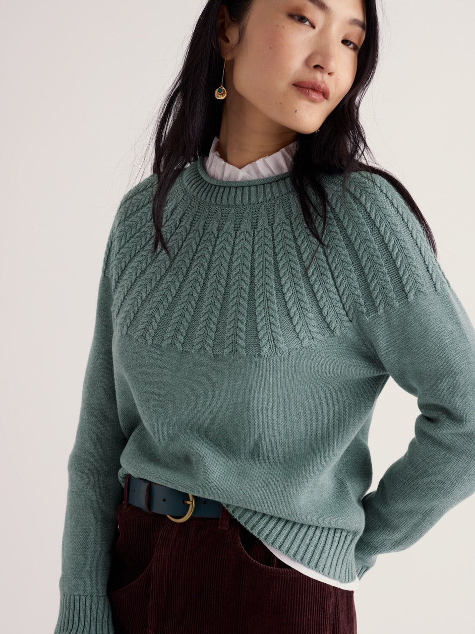 Seasalt Stone Chat Organic Cotton Jumper