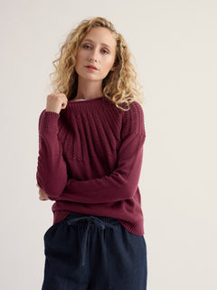 Seasalt Stone Chat Organic Cotton Jumper