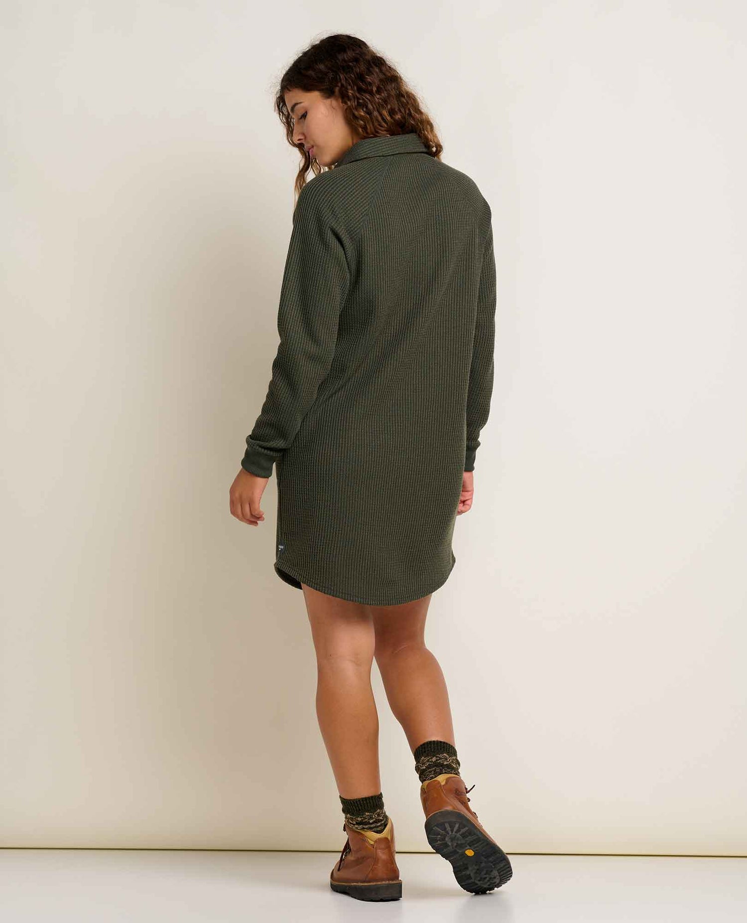 Toad & Co Bitterroot Waffle Henley Dress