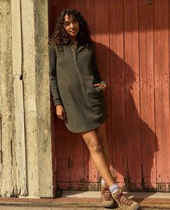 Toad & Co Bitterroot Waffle Henley Dress