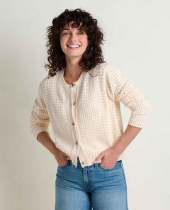 Toad & Co Bianca Pointelle Cardigan