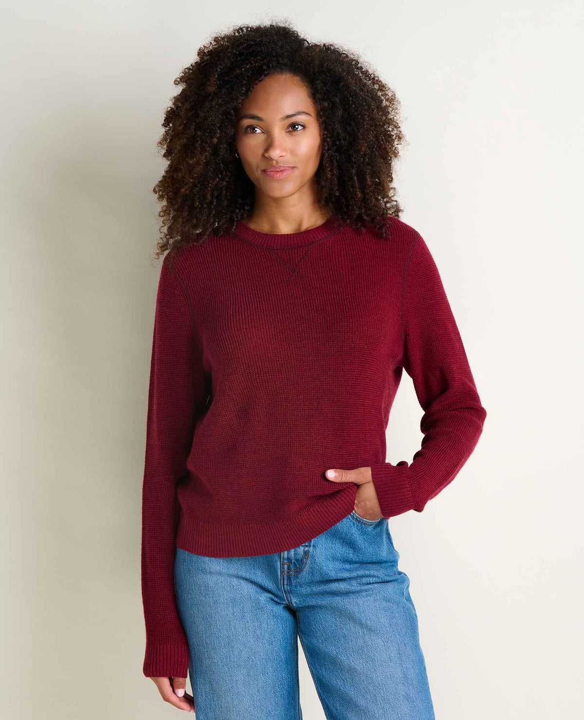 Toad & Co Peak Merino Crewneck Sweater