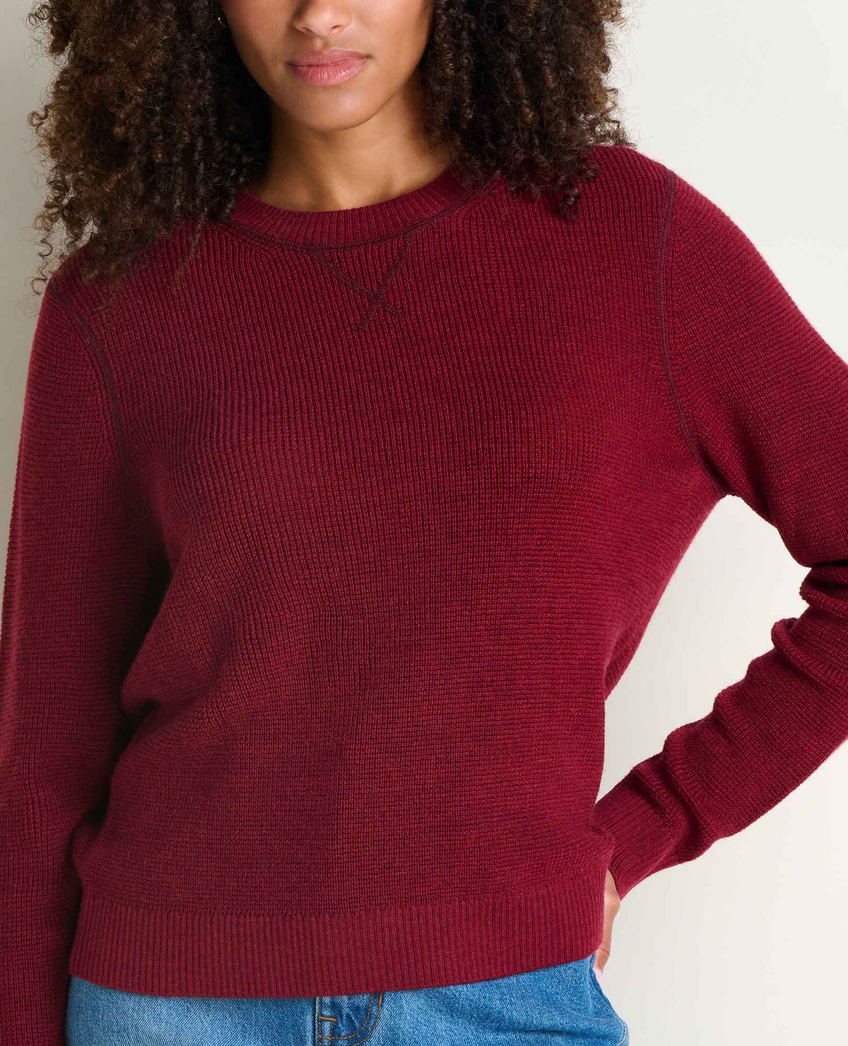 Toad & Co Peak Merino Crewneck Sweater