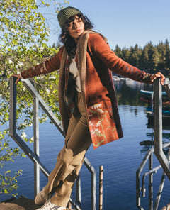 Toad & Co Heartfelt Merino Wool Open Front Cardigan Hoodie