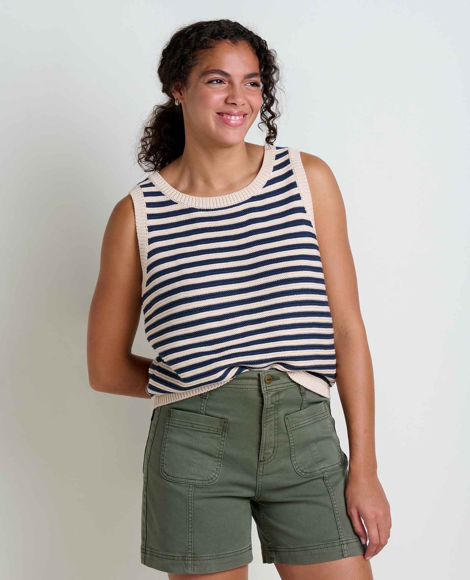 Toad & Co Bianca Crew Tank Top