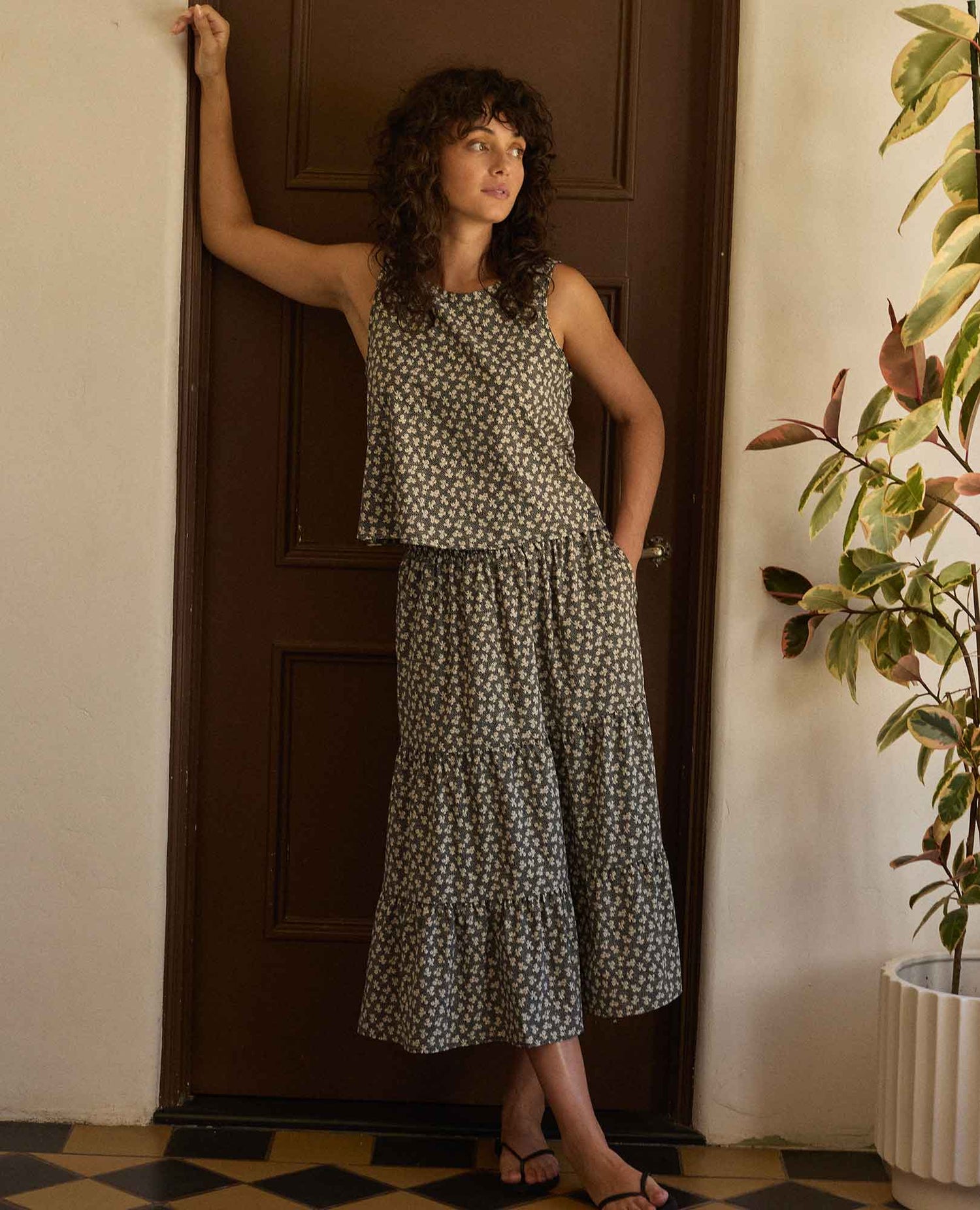 Toad & Co Sunkissed Button Back Tank