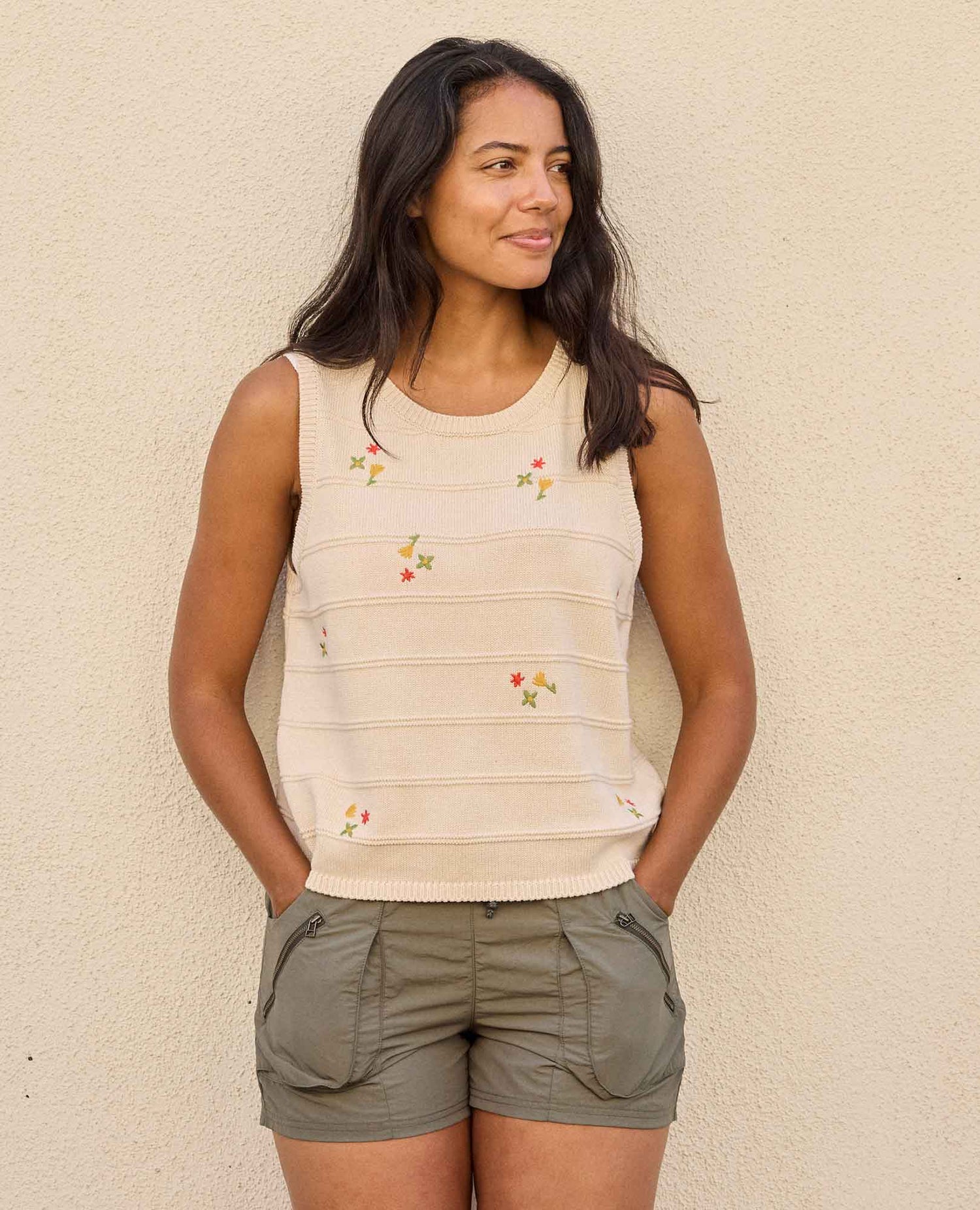 Toad & Co Bianca Crew Tank Top