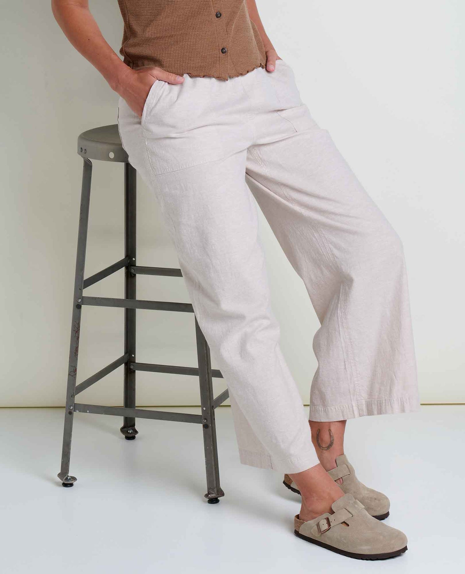 Toad & Co Taj Hemp Wide Leg Pants