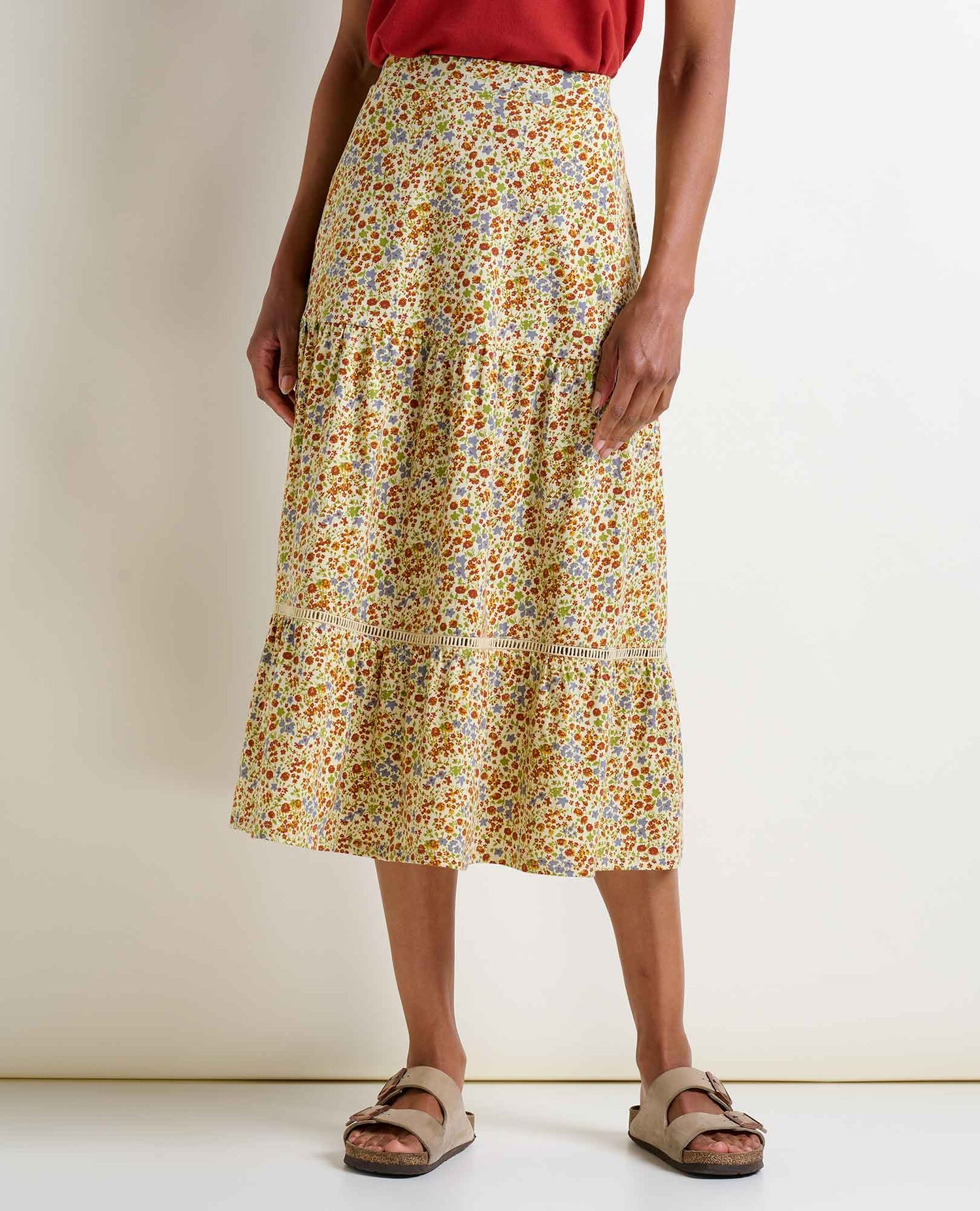 Toad & Co Marigold Tiered Skirt