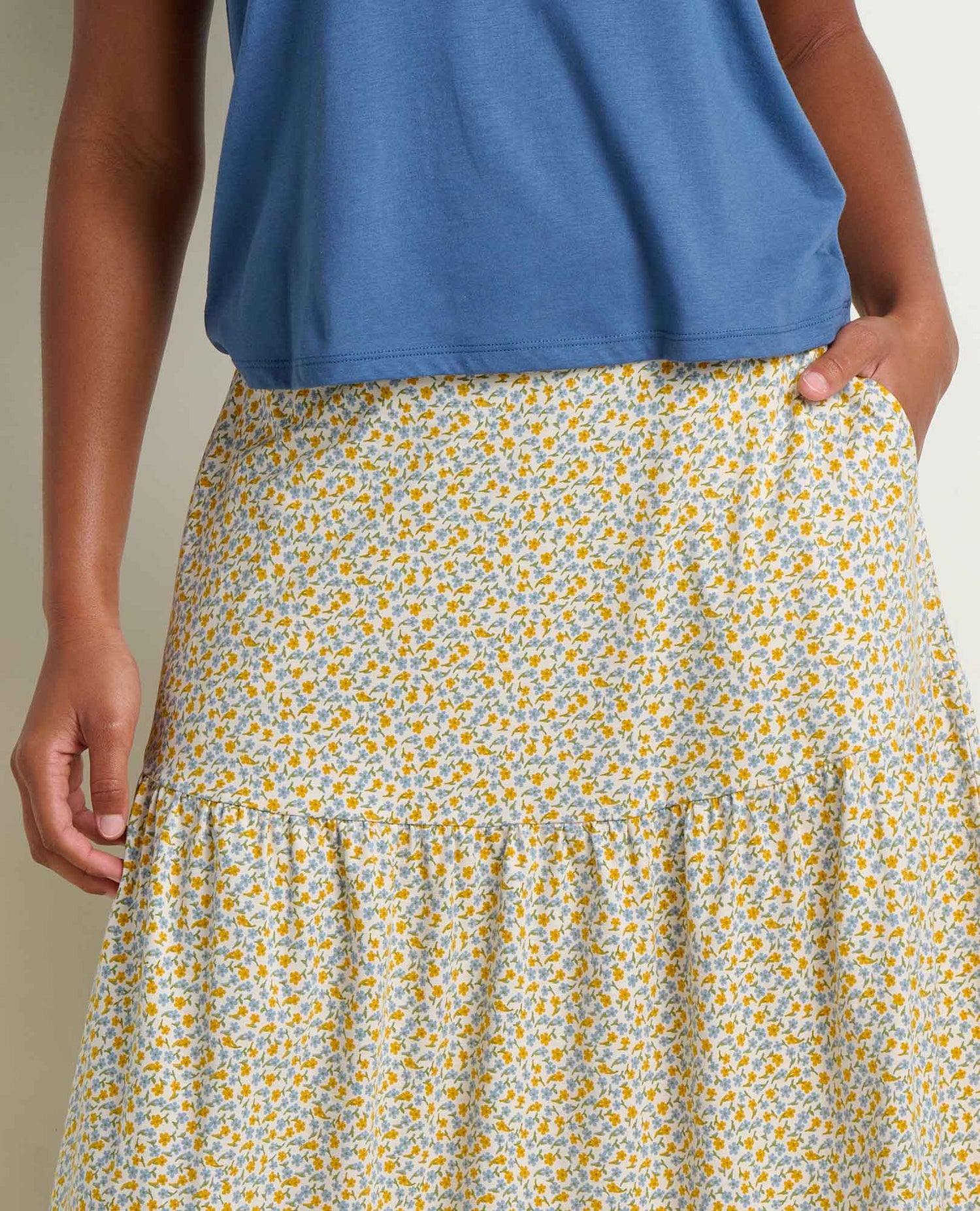 Toad & Co Marigold Tiered Skirt
