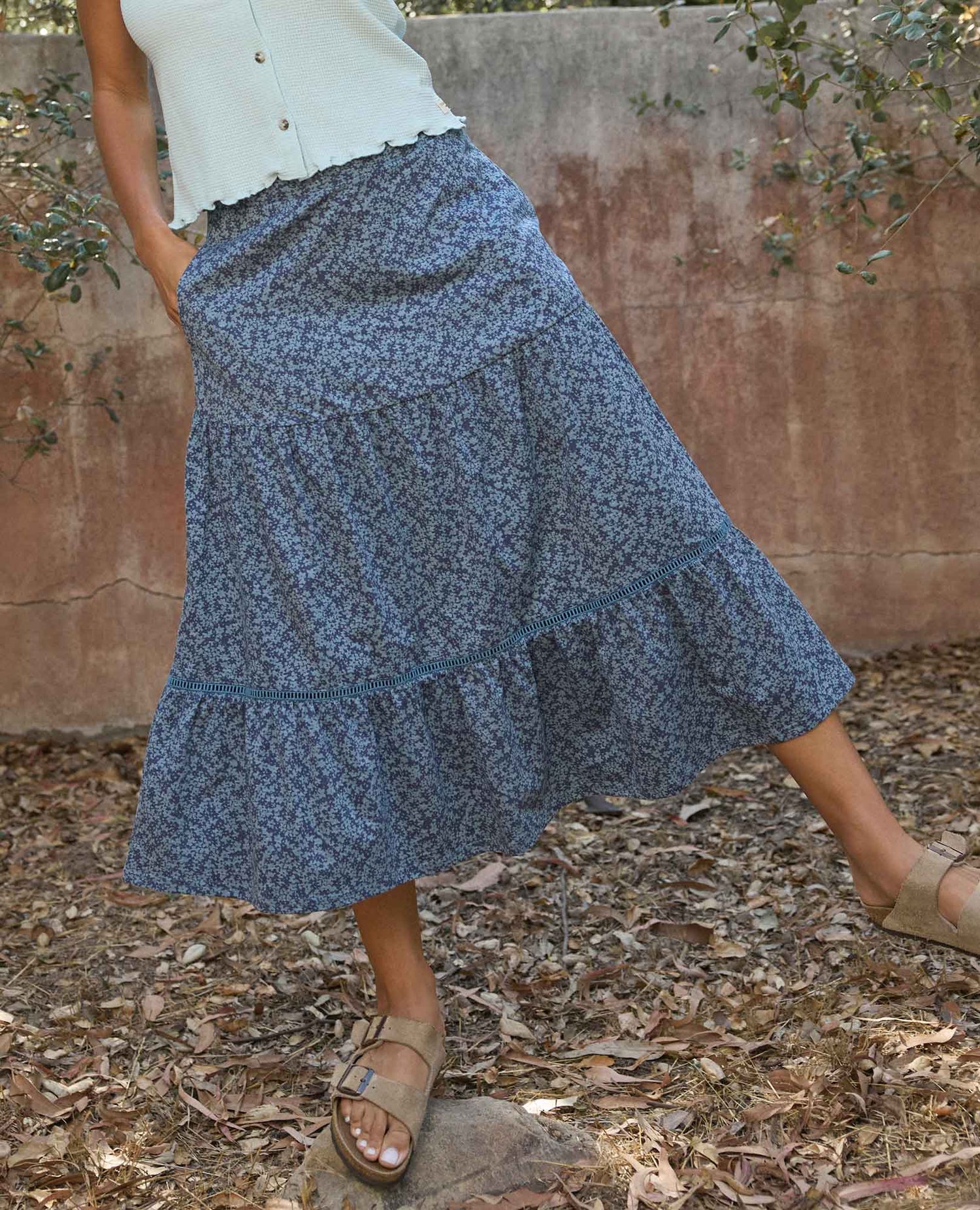 Toad & Co Marigold Tiered Skirt
